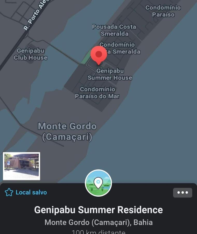 Apartamento Em Guarajuba 200M Da Praia Camaçari Esterno foto